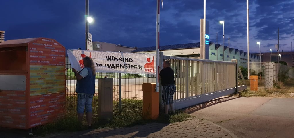 Der Streik hat in den frühen Morgenstunden begonnen.