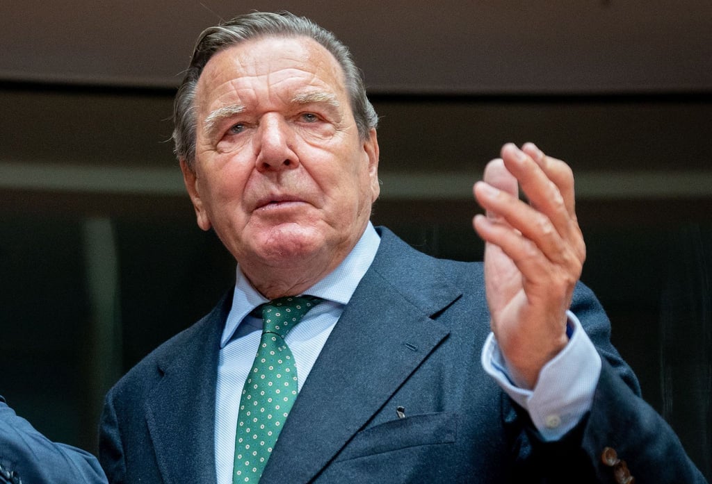 Altkanzler Gerhard Schröder (SPD).