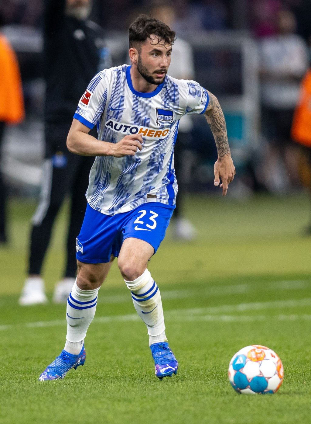 Ist wieder am Ball: Marco Richter von Hertha BSC.