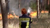 Nahe der Ortschaft Detershagen waren etwa 10 000 Quadratmeter Wald in Flammen aufgegangen.