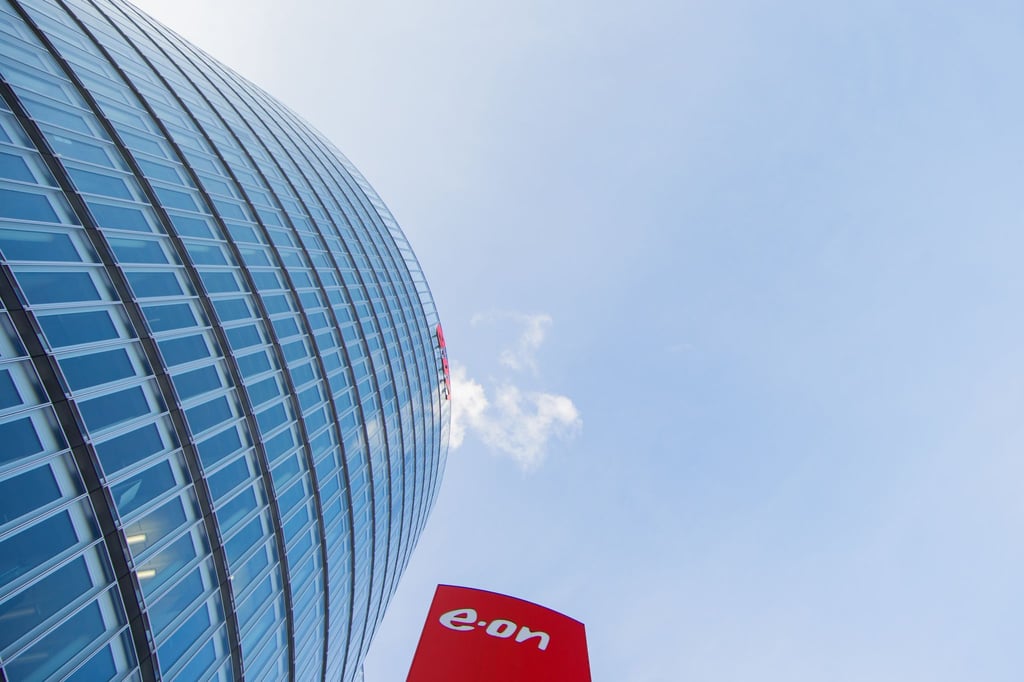 Blick auf die Eon-Konzernzentrale in Essen.