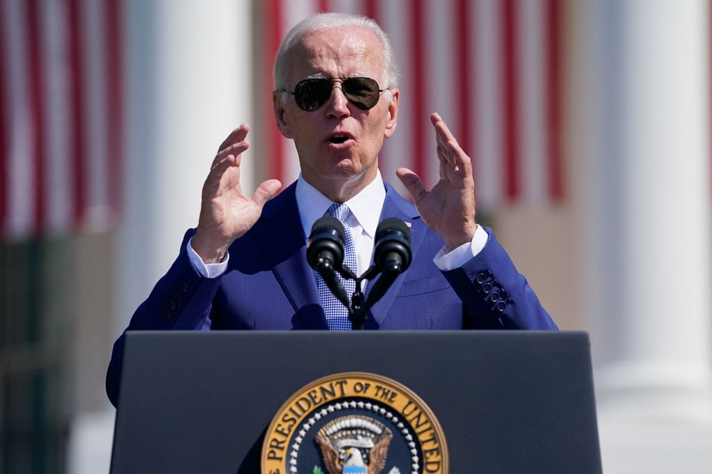 US-Präsident Joe Biden will mit dem Gesetz die Abhängigkeit von der Chip-Produktion in Asien verringern.