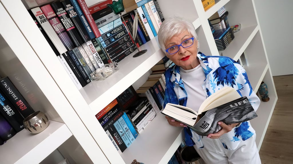 Evelyn Wilke liebt das Lesen. Beispielsweise ist sie ein Fan von Wladimir Kaminer.