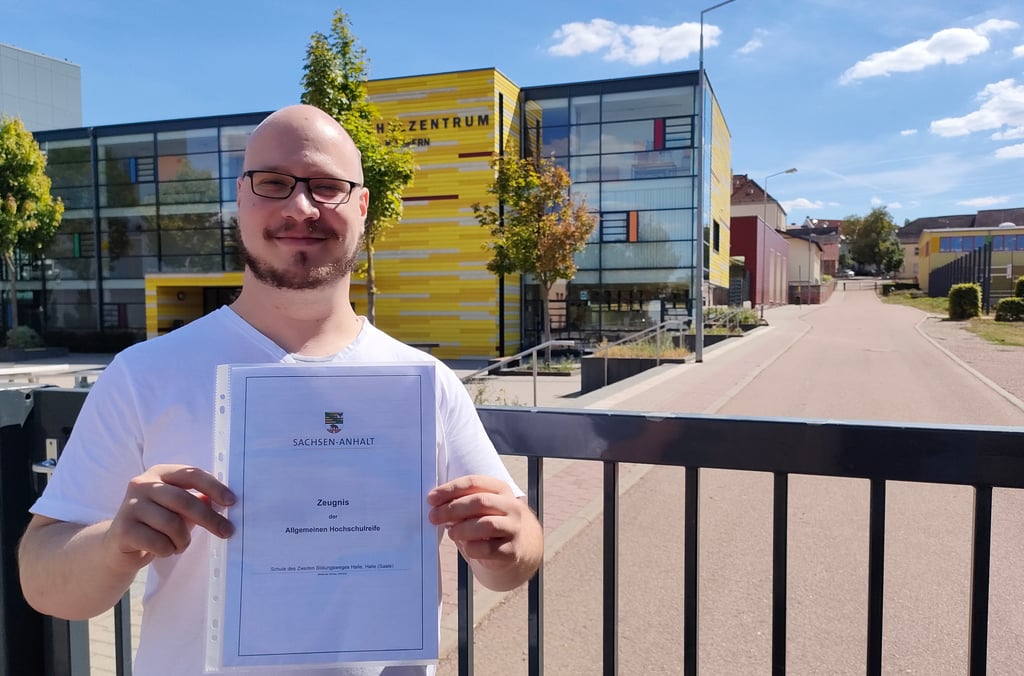 Könneraner Ruben Balthasar hat 2016 sein Abitur gemacht und studiert nun an der Martin-Luther-Unisversität in Halle.