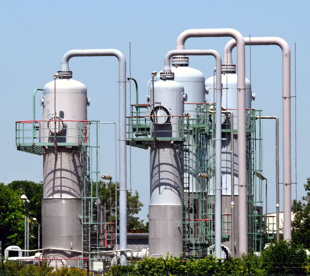 In Deutschland gibt es rund 40 Gasspeicherstandorte. (Bild aus Sachsen-Anhalt)
