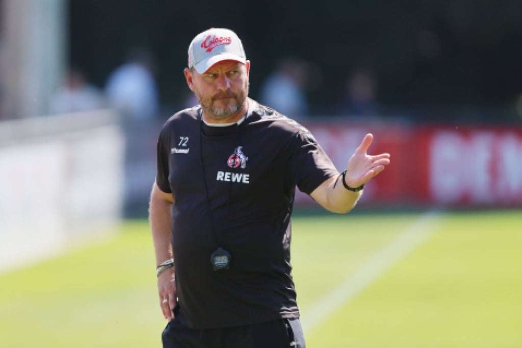 Kölns Trainer Steffen Baumgart