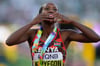 Hat den Weltrekord über 1500 Meter knapp verfehlt: Die Kenianerin Faith Kipyegon.