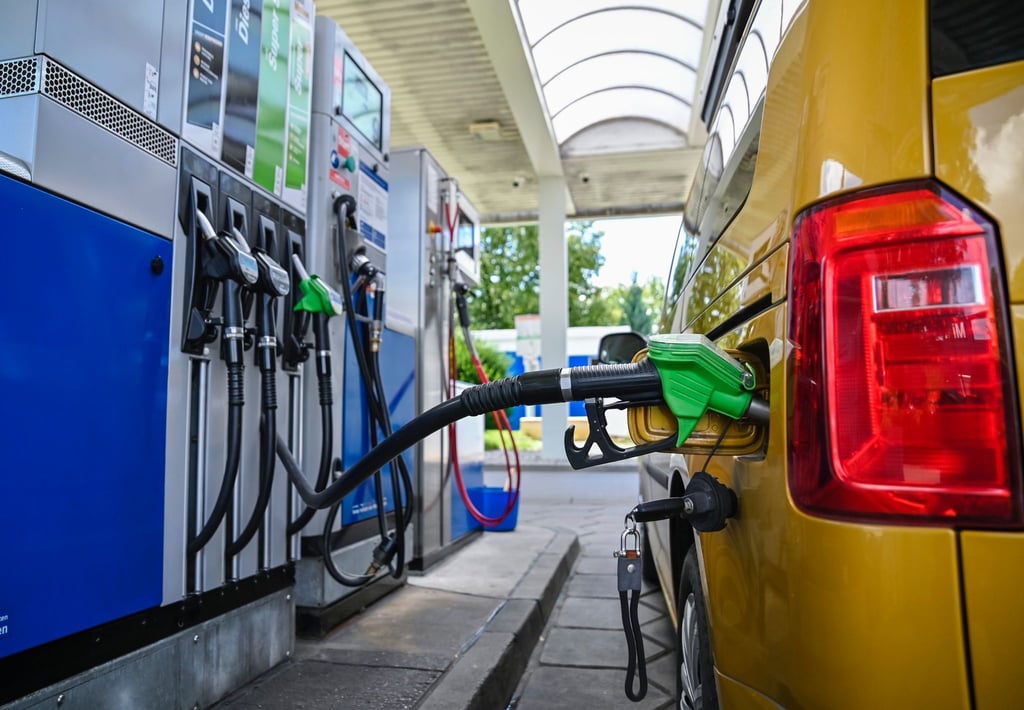 Eine Tankstelle im bayerischen Rosenheim.