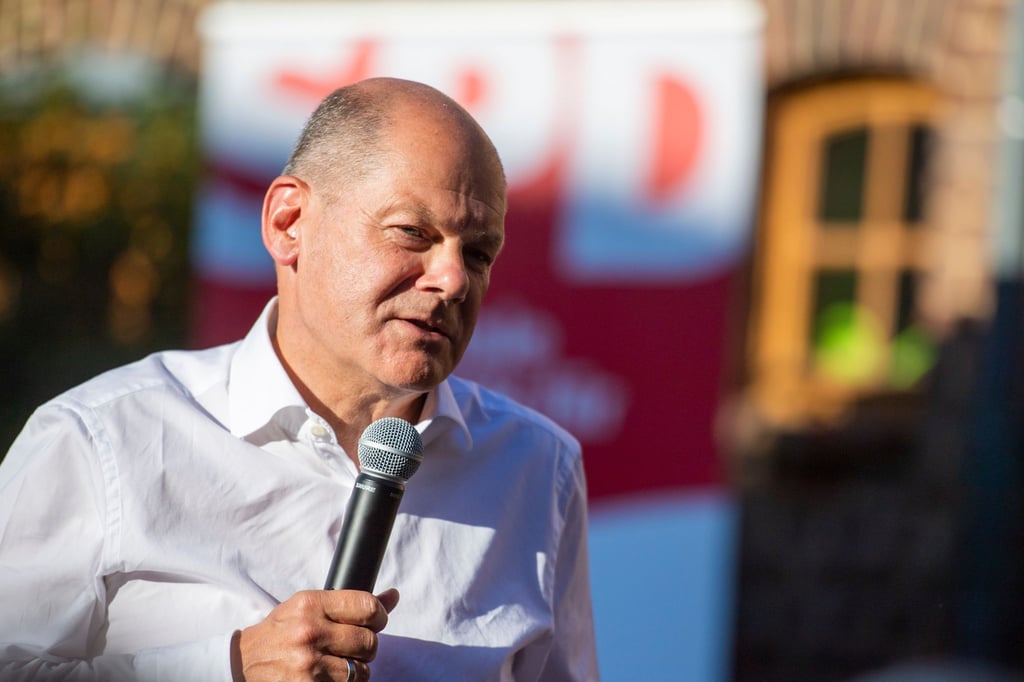 Bundeskanzler Olaf Scholz (SPD).