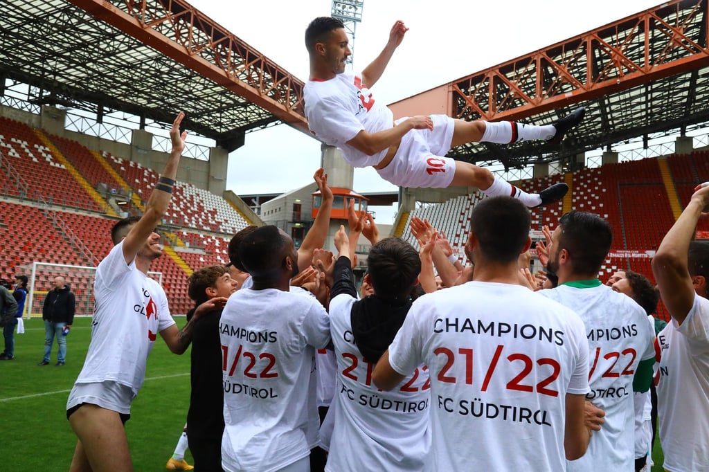Der FC Südtirol spielt in der Saison 2022/23 erstmals in der Serie B.