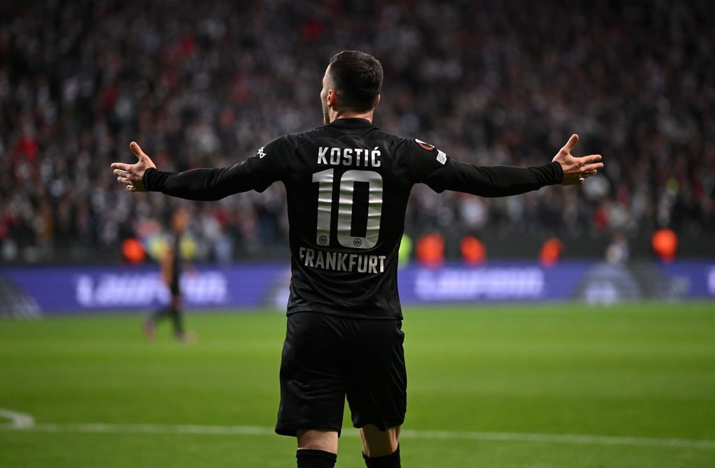 Der serbische Flügerspieler Filip Kostic spielte vier Jahre lang für die Frankfurter Eintracht.