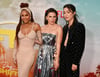 Meagan Good (l-r), Karla Souza, und Natasha Liu Bordizzo kommen zur Weltpremiere von ''Day Shift'' vom Streamingdienst Netflix .