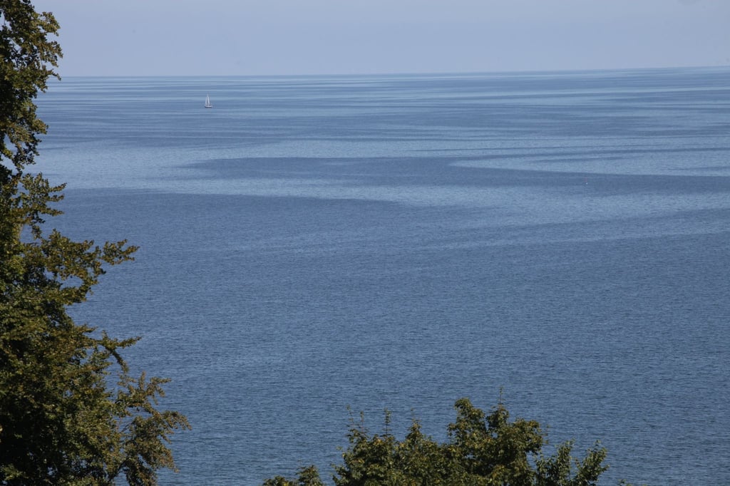 Die Ostsee nördlich der Insel Rügen.