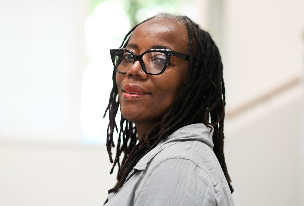 Friedenspreisträgerin Tsitsi Dangarembga beim Literaturfestival in Potsdam.