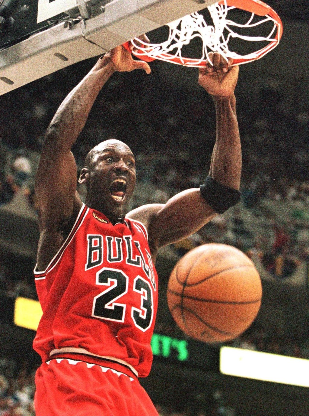 Legendäre Nummer 23: Michael Jordan gewann 1998 mit den Chicago Bulls den NBA-Titel gegen die die Utah Jazz.