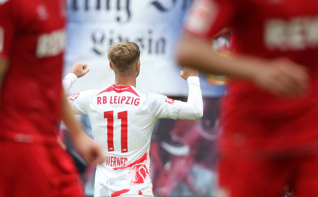 Tor Nummer 91 für RB Leipzig: Rückkehrer Timo Werner gegen den 1. FC Köln