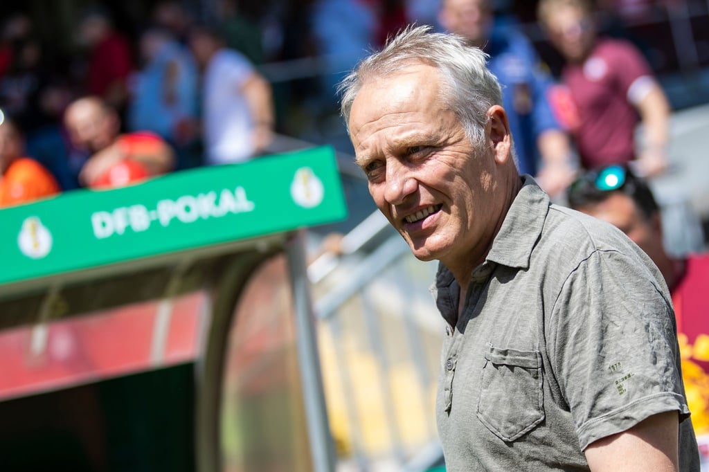 Julian Nagelsmann redet in den höchsten Tönen von ihm: Freiburgs Trainer Christian Streich.