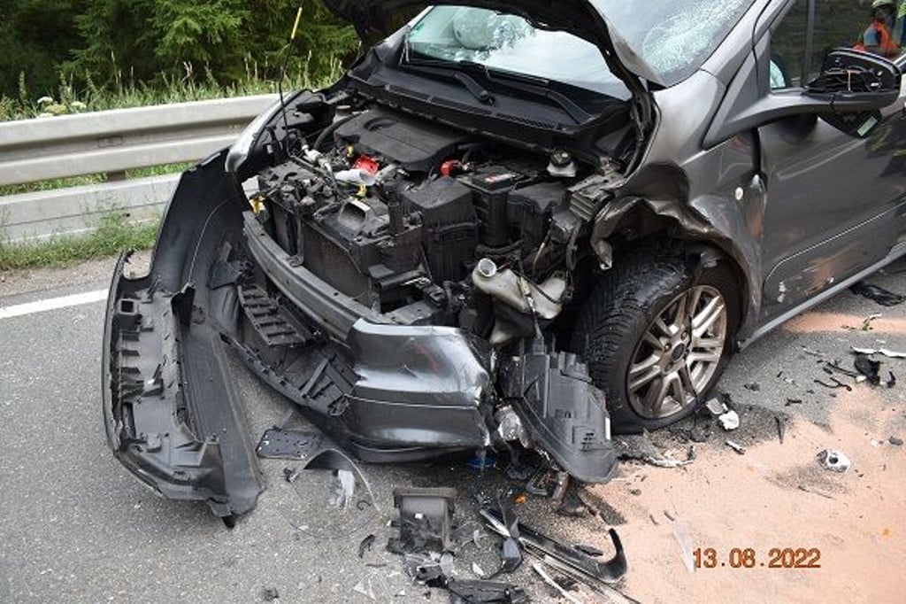 Bei Hasselfelde kam es zu einem Verkehrsunfall.