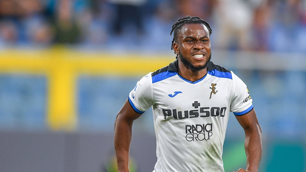 Zeigt bei der „Göttin” die Zähne: Ademola Lookman.
