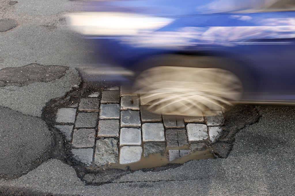 Auch in Staßfurt gibt es die ein oder anderen Frostschäden auf den Straßen.