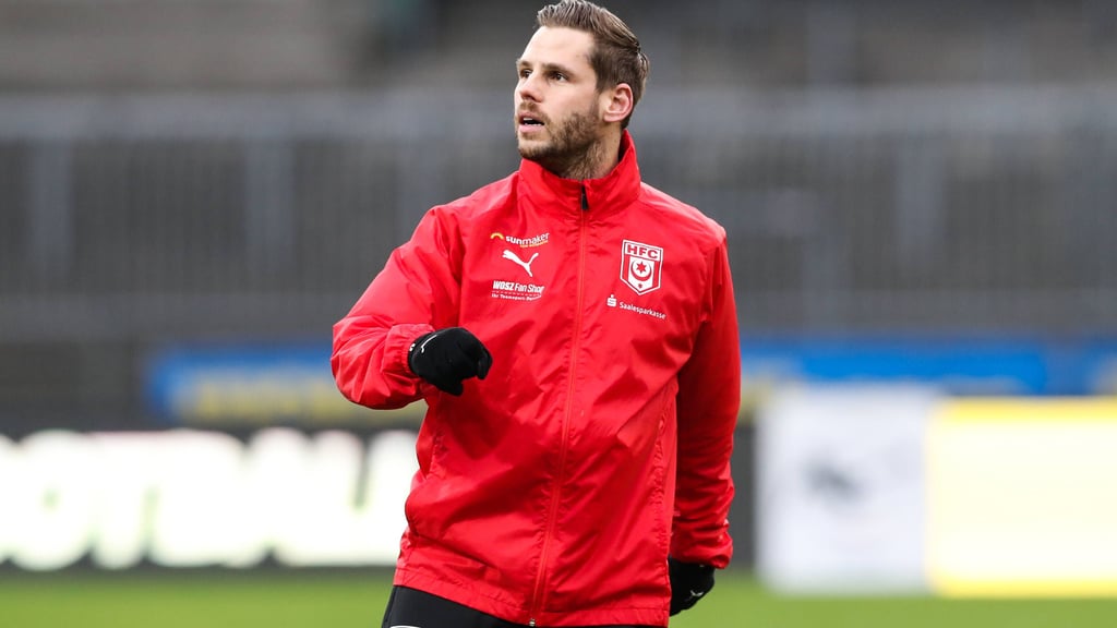 Justin Eilers stürmt für Germania Halberstadt.