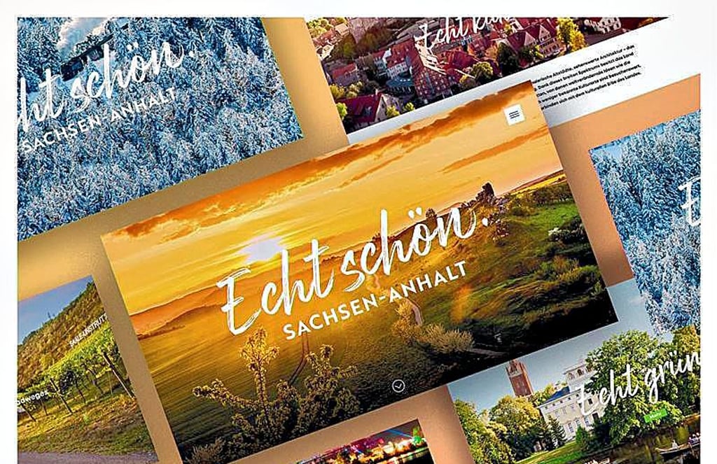 „Echt schön“ soll die touristischen Attraktionen des Landes Sachsen-Anhalt bündeln.