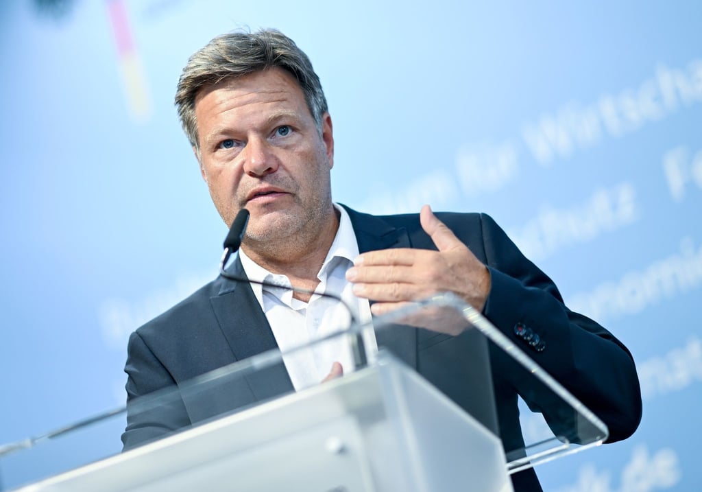 Robert Habeck (Bündnis 90/Die Grünen), Vizekanzler und Bundesminister für Wirtschaft und Klimaschutz.
