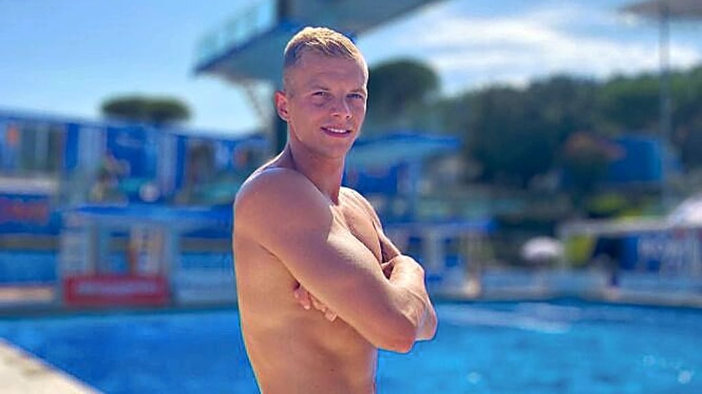 Wasserspringer Timo Barthel in Rom
