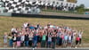 Anlässlich der Feierlichkeiten zum 25-jährigen Bestehen der Rennstrecke am Ortseingang von Oschersleben kamen wie am Tag der Eröffnung – am 25. Juli 1997 – alle Mitarbeiter zusammen. Insgesamt ein 100 Personen zählendes Team. 