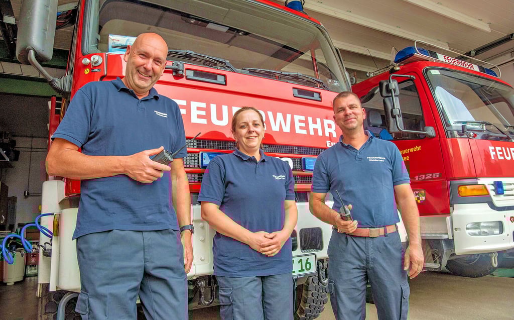 Uwe Schmidt, Sandra Schulze und Reik Schildhauer (v.l.n.r.) sind heute wie früher für die Dessauer im Einsatz.