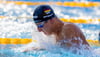 EM-Dritter über 50 Meter Brustschwimmen: Lucas Matzerath in Aktion.