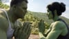 Hulk (Mark Ruffalo) und She-Hulk (Tatiana Maslany) sind miteinander verwandt.