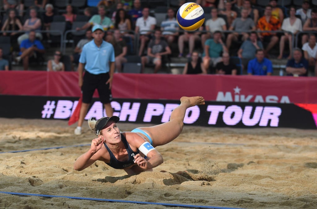 Die Beach-Volleyballerin Karla Borger ist auch die Präsidentin des Vereins Athleten Deutschland.