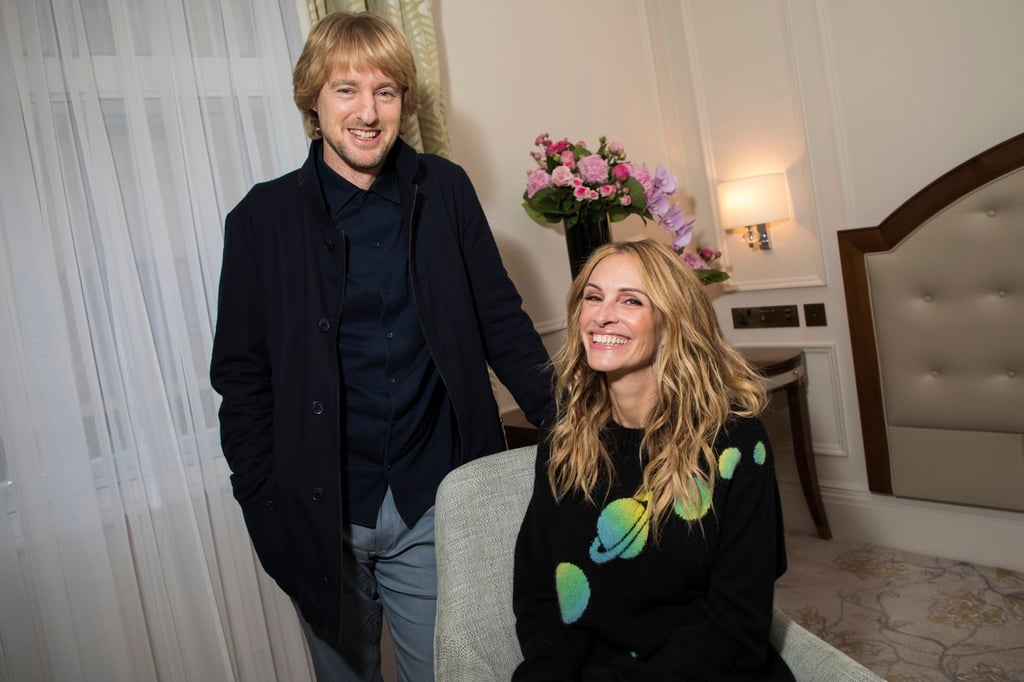 Owen Wilson und Julia Roberts stellen ihren Film „Wunder“ in London vor.