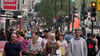 Einkaufsstraße in London. Die Inflationsrate im Vereinigten Königreich ist im Juli auf 10,1 Prozent gestiegen, wie aus neuen Zahlen des Office for National Statistics hervorgeht.