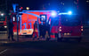 Rettungskräfte an einer Unfallstelle: Für einen Neunjährigen kam nach einem schweren Unfall bei Ichenheim jede Hilfe zu spät.