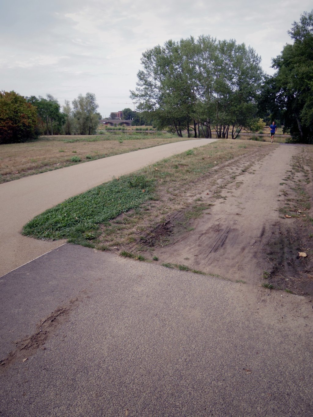 Im östlichen Bereich ist eine Renaturierung des Wegstücks geplant.