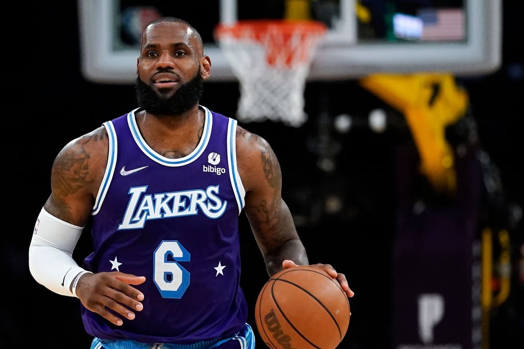 LeBron James ist der Superstar der Los Angeles Lakers.