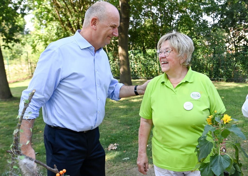 Dietmar Woidke (SPD), Ministerpräsident von Brandenburg, spricht.