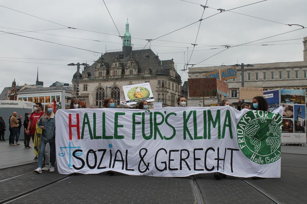Klimastreik von Fridays for Future im September 2021