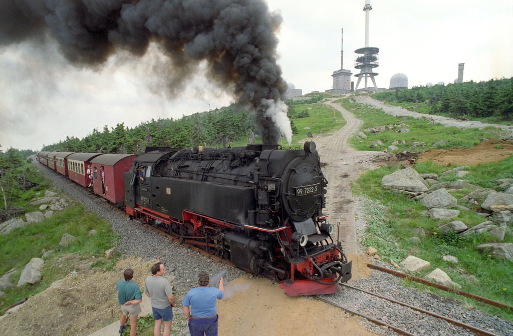 Beliebte Touristenattraktion: die Brockenbahn.