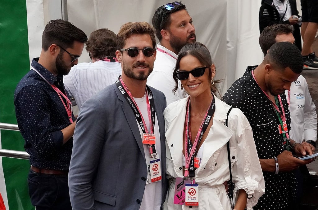 Kevin Trapp zusammen mit seiner Freundin, Model Izabel Goulart, beim Grand Prix von Monaco.