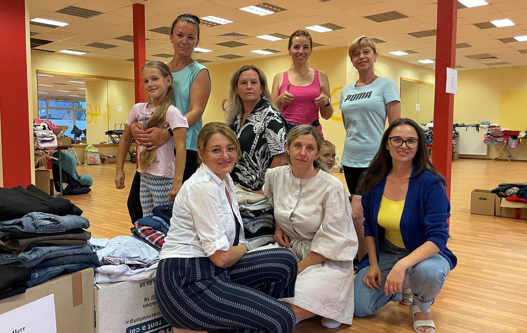 Ukrainerinnen in Oebisfelde packen mit zu.