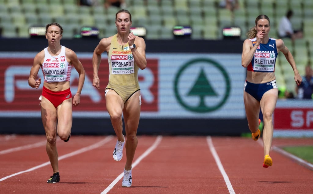 Hat es ins Finale über 200 Meter geschafft: Alexandra Burghardt (M).