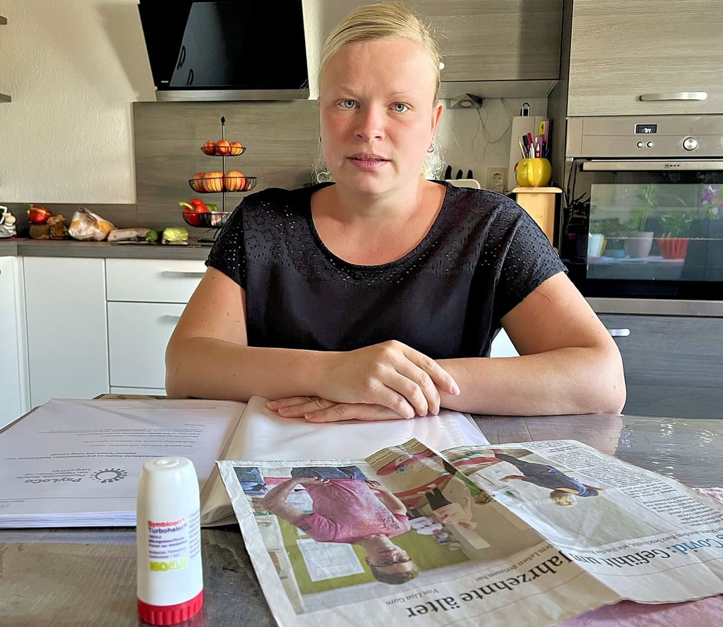 Anja Lorenz leidet unter Long-Covid-Symptomen wie Kurzatmigkeit und Gedächtnisverlust.