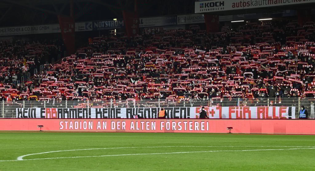 Protest gegen RB Leipzig gehört bei Union Berlin inzwischen zum festen Inventar.
