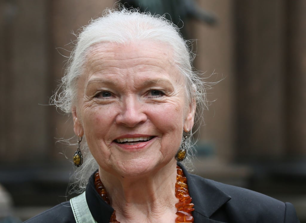 Die Schauspielerin und Künstlerin Eva-Maria Hagen.