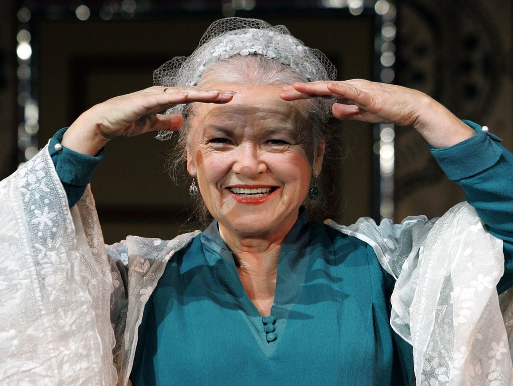 Die Schauspielerin Eva-Maria Hagen lächelt im Jahr 2006.