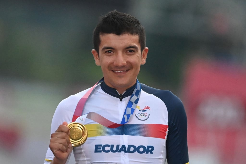 Hat ab der Saison 2023 einen neuen Arbeitgeber: Olympiasieger Richard Carapaz.
