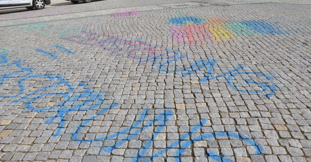 So sah der Stendaler Marktplatz vor der Putzaktion Anfang April 2021 aus.